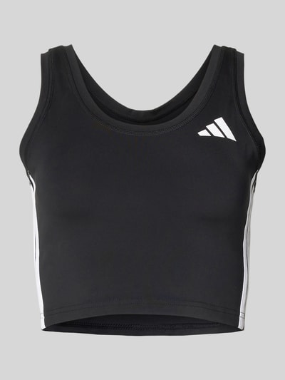 adidas Sportswear Crop Top mit Logo-Print Black 2