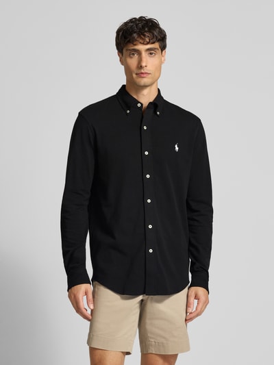Polo Ralph Lauren Regular Fit Freizeithemd mit Button-Down-Kragen Black 4