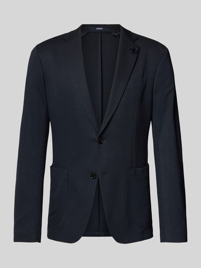 JOOP! Collection Regular fit 2-knoops colbert met reverskraag, model 'Hoverest' Marineblauw - 2