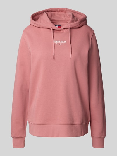 Tommy Jeans Regular Fit Hoodie aus reiner Baumwolle Rostrot 2