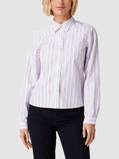 Tommy Hilfiger Overhemdblouse met streepmotief Wit - 4