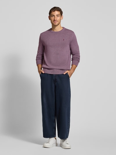 ARMEDANGELS Regular Fit Pullover aus reiner Baumwolle Modell 'ALVAARIO' Bordeaux 1