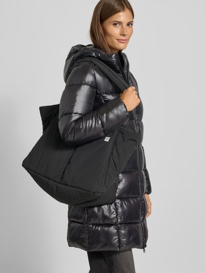 MSCH Copenhagen Shopper met labeldetail, model 'SIRIA SASJA' Zwart - 1