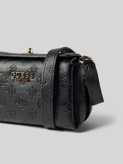 Guess Handtasche mit Label-Applikation Modell 'PHOEBE' Black 3