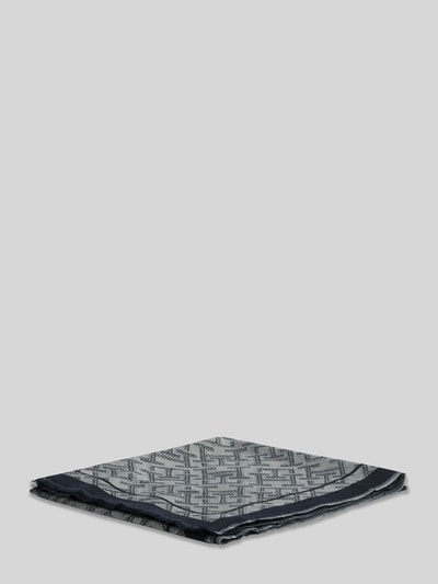 Tommy Hilfiger Schal aus Modal mit Allover-Logo-Print Marine 4