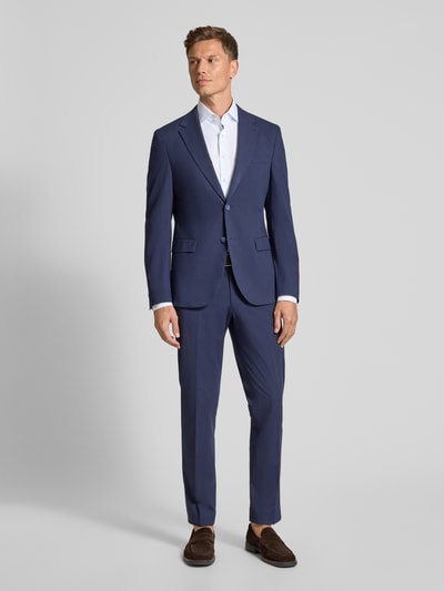 OLYMP SIGNATURE SLIM FIT Slim fit zakelijk overhemd met kentkraag, model 'Savio' Bleu - 1