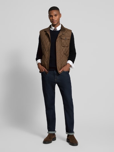 Polo Ralph Lauren Regular fit gebreide pullover van een mix van wol en kasjmier Zwart - 1