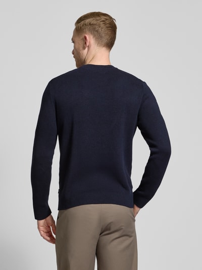 Jack & Jones Premium Strickpullover mit Rundhalsausschnitt Modell 'BLAMILANO' Blau 5