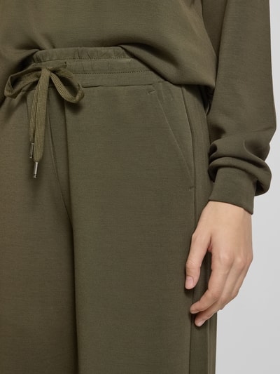 Soyaconcept Sweatpants mit elastischem Bund Modell 'Banu' Khaki 3