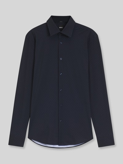 BOSS Slim Fit Businesshemd mit Kentkragen Modell 'P-HANK-K_261' Marine 2