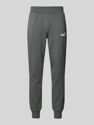 PUMA PERFORMANCE Regular Fit Sweatpants mit Label-Print Anthrazit 2