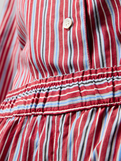 Polo Ralph Lauren Loose Fit Pyjama-Set aus reiner Baumwolle Rot 2
