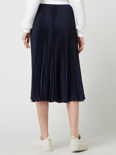 Polo Ralph Lauren Midirok met plissévouwen, model 'Rese' Donkerblauw - 5