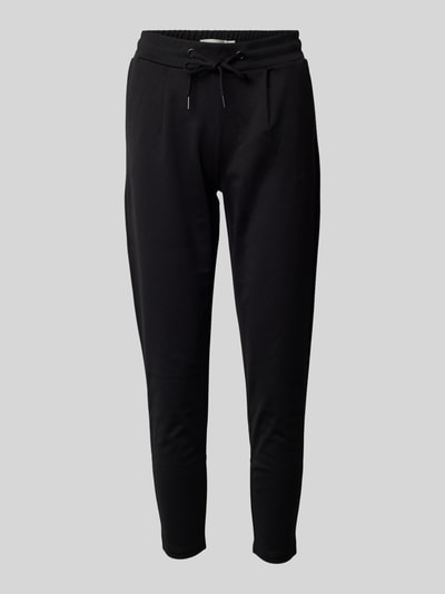 ICHI Sweatpants in verkürzter Passform Modell 'KATE' Black 1