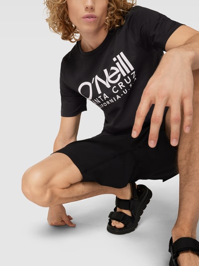 ONeill T-shirt met logoprint, model 'CALI' Zwart - 3