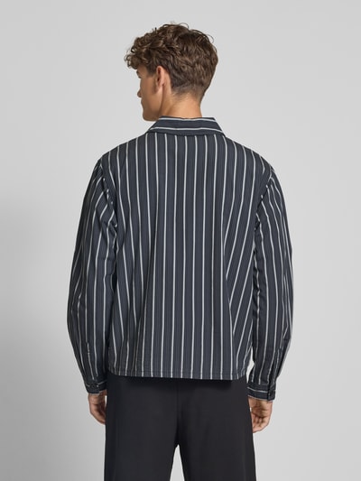 REVIEW Koszula casualowa z listwą guzikową Antracytowy 5