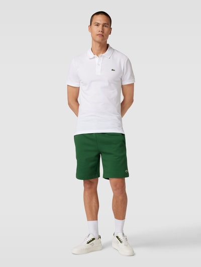 Lacoste Sweatshorts mit Label-Applikation Gruen 1