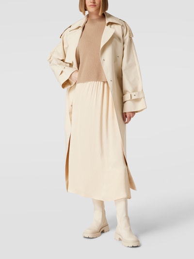 Weekend Max Mara Sweter z dzianiny z raglanowymi rękawami model ‘Leandra’ Camel 1