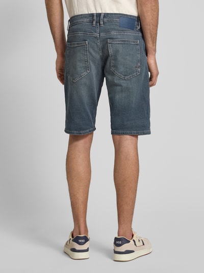 Tom Tailor Regular fit bermuda van katoenmix, model 'JOSH' Blauw - 5