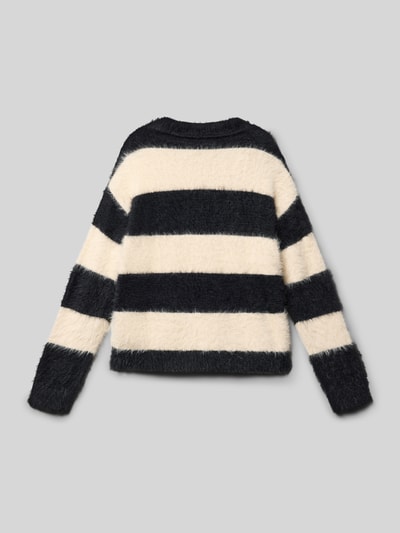 Calvin Klein Jeans Strickpullover mit Rundhalsausschnitt Black 3