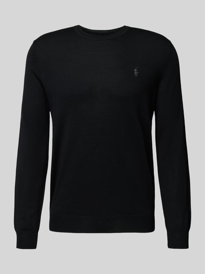 Polo Ralph Lauren Gebreide pullover van merinowol Zwart - 2