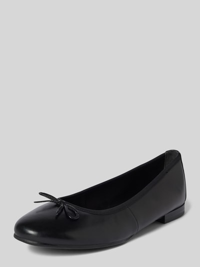 Tamaris Ballerinas in unifarbenem Design Black 1