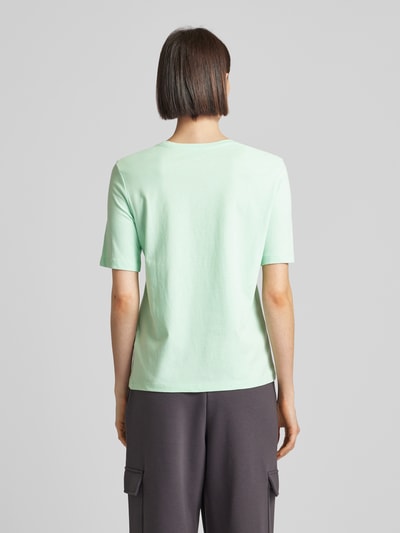 Montego T-shirt met ronde hals Mintgroen - 5