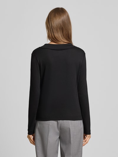 Marc Cain Longsleeve met ronde hals Zwart - 5