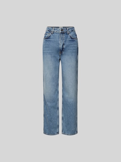 Anine Bing Bootcut Fit Jeans aus reiner Baumwolle Jeansblau 2