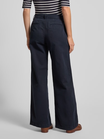 Lauren Ralph Lauren Stoffen broek met achterzakken, model 'MAHKEY' Donkerblauw - 5