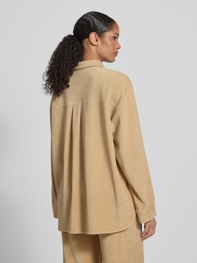 JAKE*S STUDIO WOMAN Hemdbluse mit Knopfleiste Camel 5