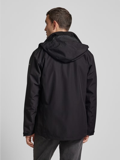 Schöffel Softshell-jack met labelprint, model 'OKERE' Zwart - 5