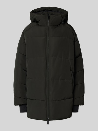 WITHBLACK Gewatteerd jack met capuchon Donkergroen - 2