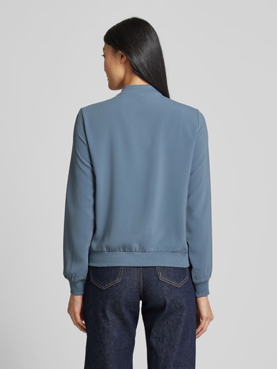 Vero Moda Regular Fit Blouson mit Stehkragen Modell 'COCO' Blau 5