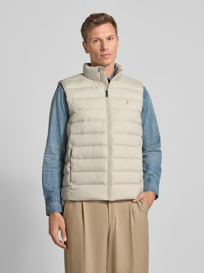 Polo Ralph Lauren Bodywarmer met opstaande kraag Zand - 4