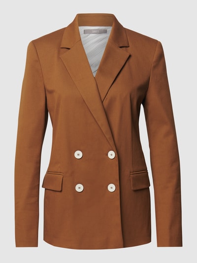 Jake*s Collection Blazer met dubbele knoopsluiting Middenbruin - 2