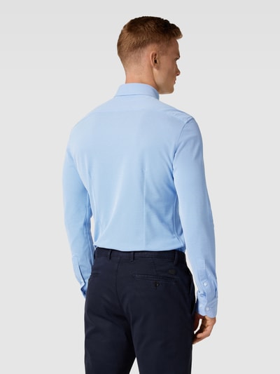 Tommy Hilfiger Tailored Business-Hemd mit Button-Down-Kragen Hellblau 5