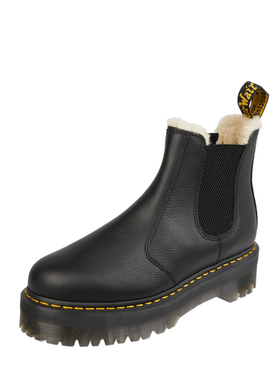 Dr. Martens Chelsea Boots aus Leder Modell '2976 Quad' Black 1