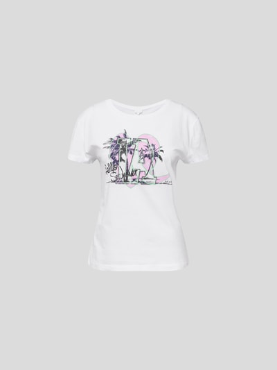 Lala Berlin T-Shirt mit Print Weiss 2