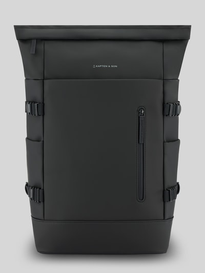 Kapten & Son Rucksack mit Kofferbefestigung Modell 'HELSINIKI PRO' Black 1