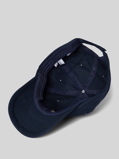 Knowledge Cotton Apparel Basecap mit Logo-Stitching Marine 2