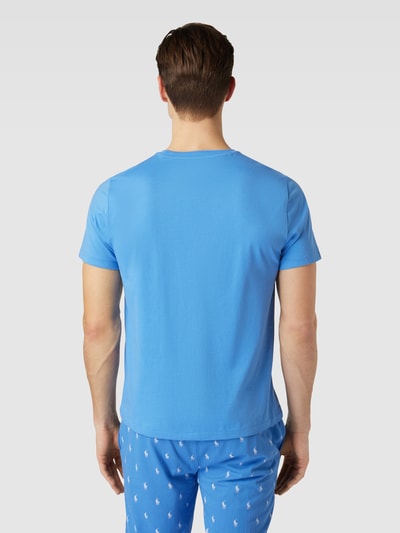 Polo Ralph Lauren Underwear T-Shirt mit Label-Print Modell 'LIQUID COTTON' Bleu 5