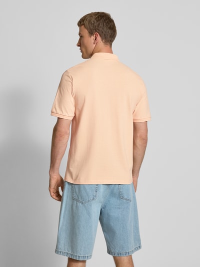 Jack & Jones Regular fit poloshirt met knoopsluiting, model 'MAKOTO' Abrikoos - 5