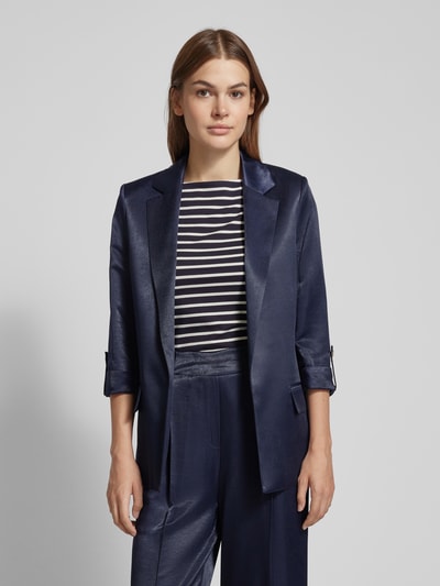 Christian Berg Woman Selection Blazer met reverskraag Marineblauw - 4