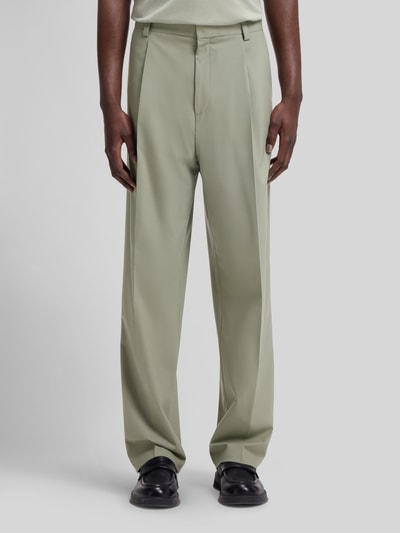 HUGO Straight Fit Hose mit Wollanteil Modell 'TONY262X' Mint 4