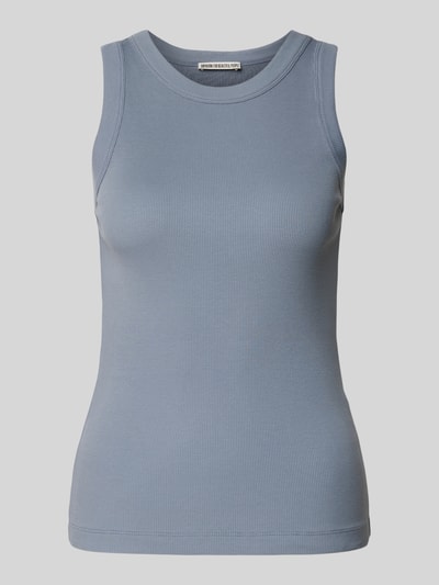 Drykorn Top z szerokimi ramiączkami model ‘OLINA’ Szaroniebieski 2