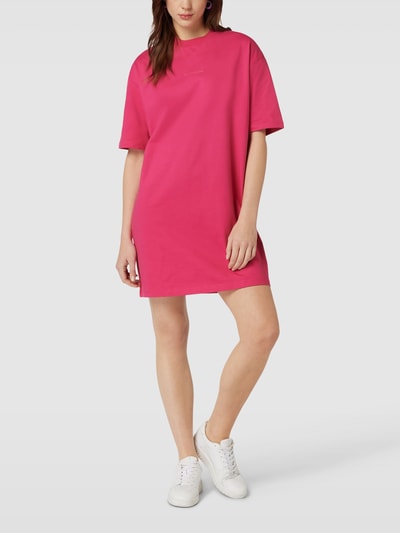 Marc O'Polo DENIM Minikleid mit Label-Print Fuchsia 1