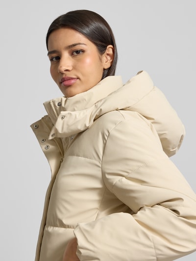 Vero Moda Regular Fit Steppjacke mit Kapuze Modell 'GRETAKYLIE' Beige 3