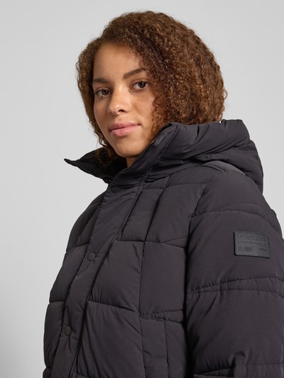 G-Star Raw Steppjacke mit gefüttertem Stehkragen Modell 'Whistle' Black 3