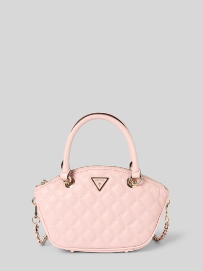 Guess Handtasche mit Steppnähten Modell 'GIULLY' Pink 2